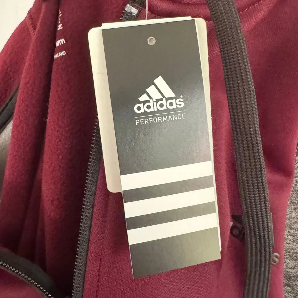 2XL Adidas track jacket with hoodie - Picture 6 of 6